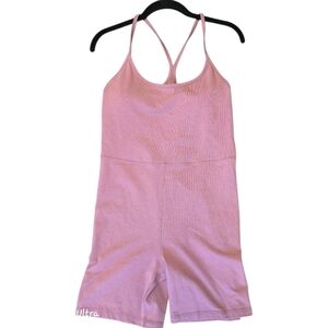 Old Navy Mauve Active Romper - Size M - Athleisure Jumpsuit